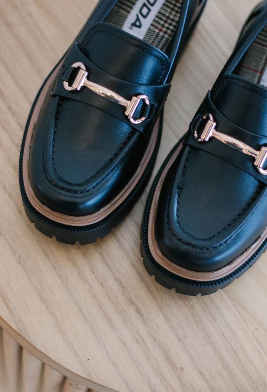 Footwear madaboutstyle | Theo Penny Loafer - Black