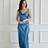 Dresses madaboutstyle | Sapphire Blue Slip Dress