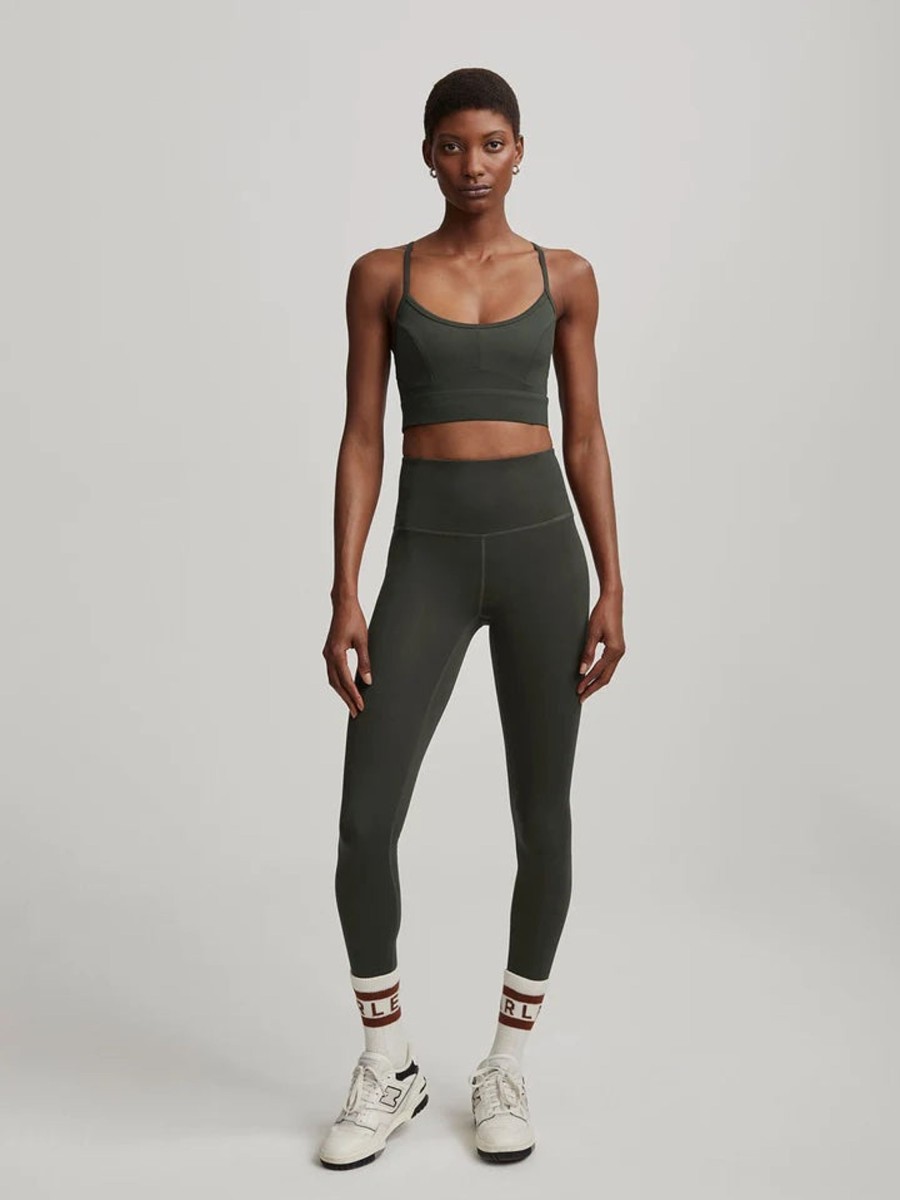 Bottoms madaboutstyle | Varley | Always High Legging 25" - Darkest Spruce