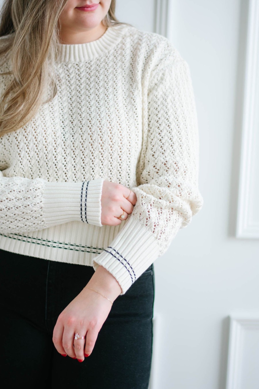 Tops madaboutstyle | Crochet Court Sweater