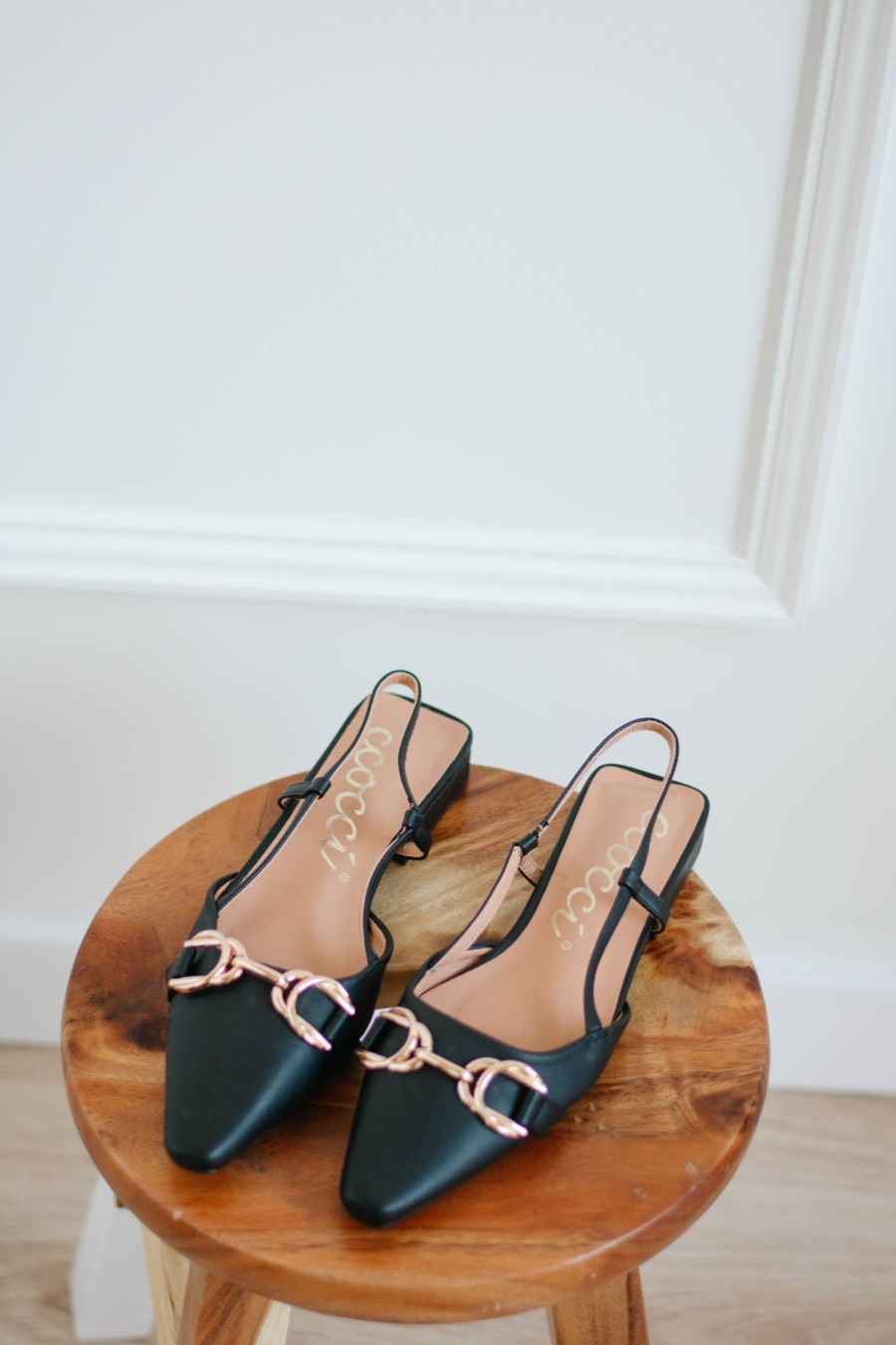 Footwear madaboutstyle | Janet Slingback Loafer - Black