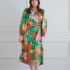 Dresses madaboutstyle | Ibiza Garden Long Sleeve Midi