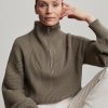 Tops varley | Varley | Reid Half-Zip Knit -Gravity Sage