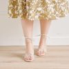 Footwear madaboutstyle | Celia Lace Up Heel -Beige