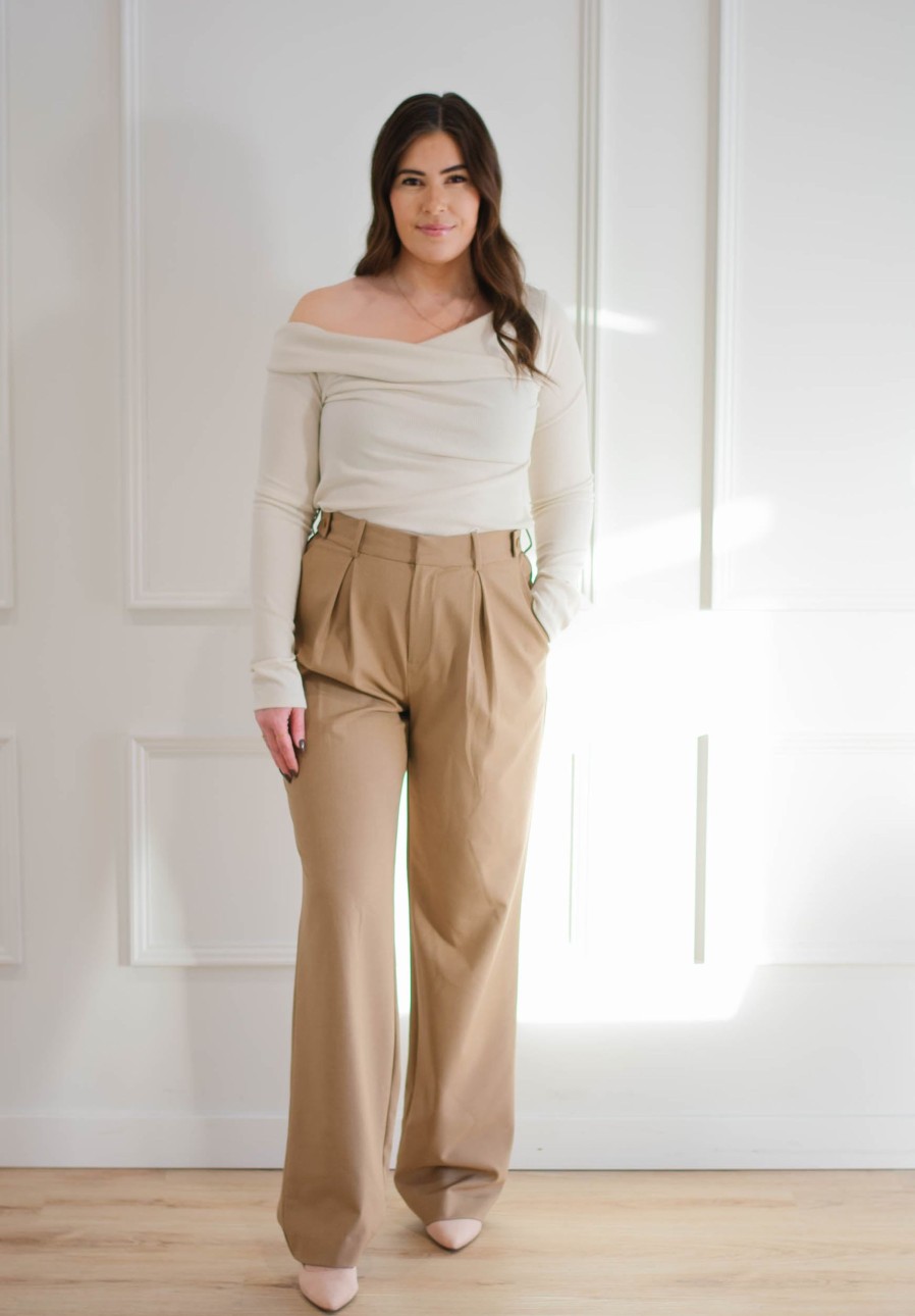 Bottoms madaboutstyle | Lexington Camel Trouser