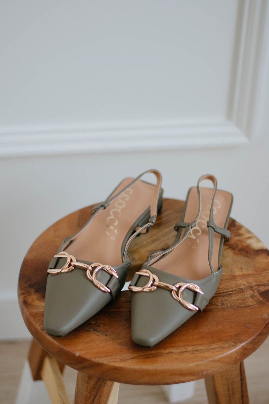 Footwear madaboutstyle | Janet Slingback Loafer - Khaki