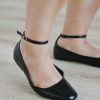 Footwear madaboutstyle | Ankle Strap Ballet Flat - Black