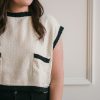 Tops madaboutstyle | Tweed Cropped Tank