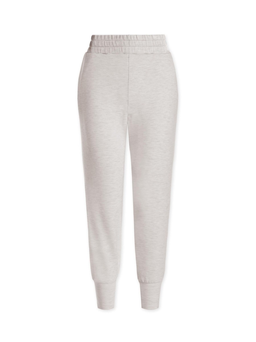 Bottoms varley | Varley | The Slim Cuff Pant 25" - Ivory Marl