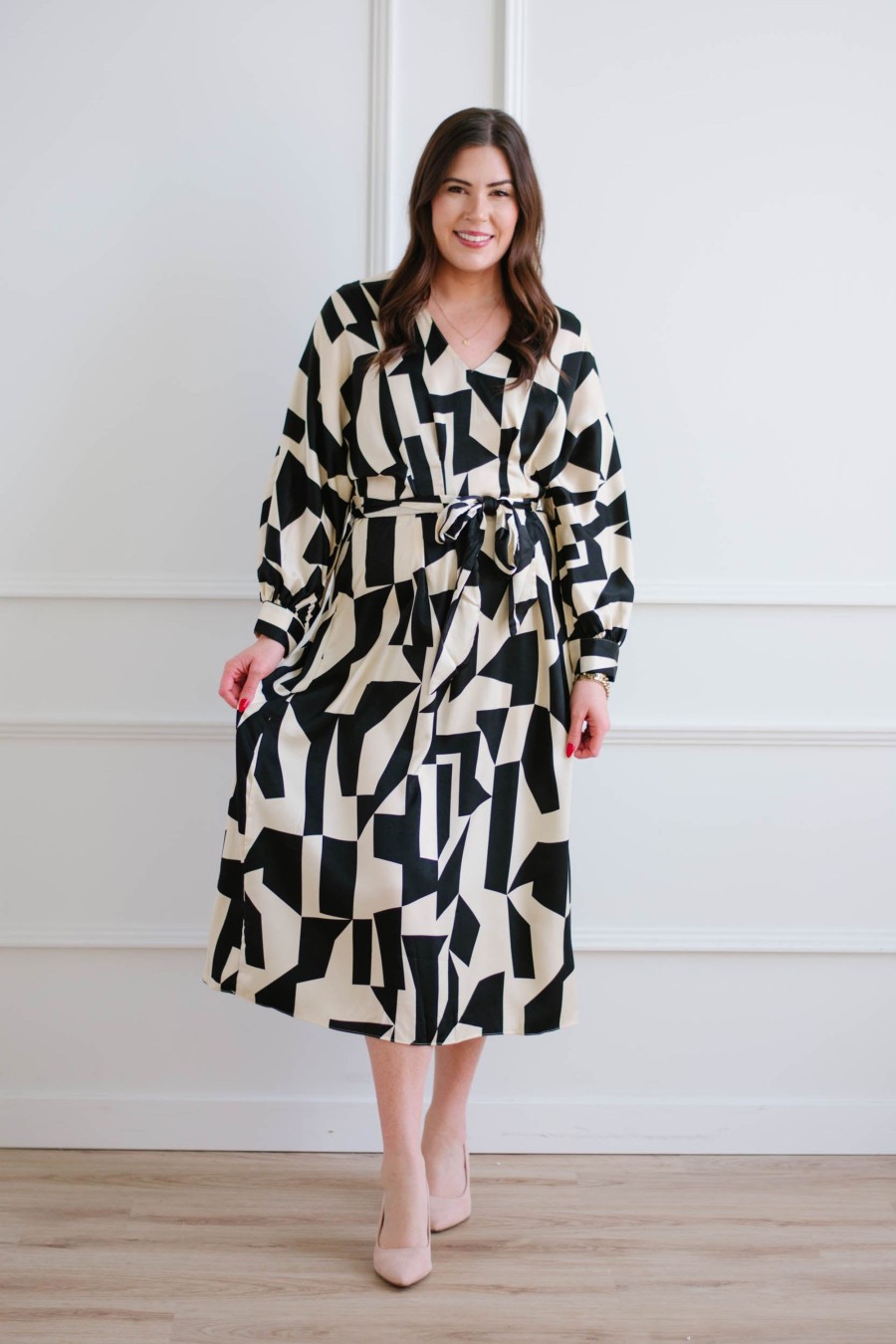 Dresses madaboutstyle | Abstract Resort Midi